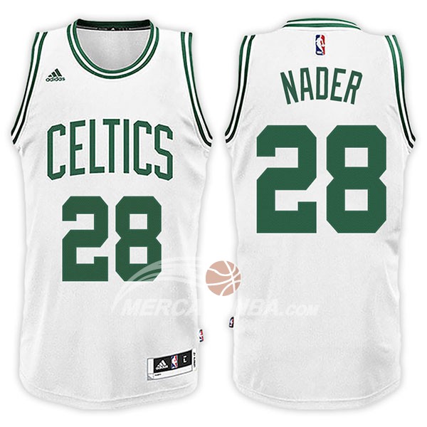 Maglia NBA Boston Celtics Abdel Nader Home 2017-18 Bianco